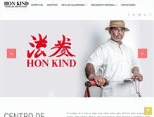 Tablet Screenshot of honkind.com